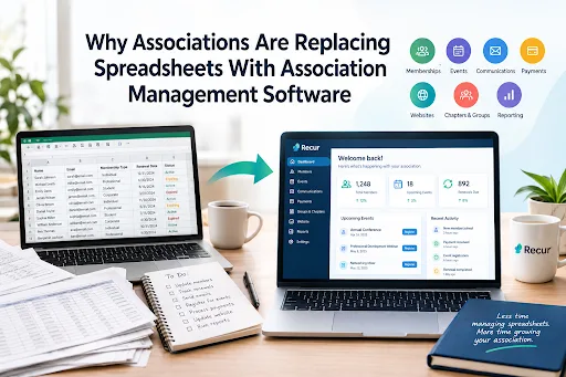 Why associations are replacing spreadsheets with association management software